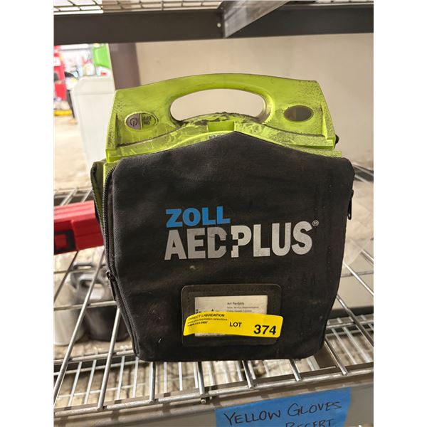 L2 - Zoll AED Plus Automated External Defibrillator w/ CPR Uni-padz Electrodes