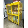 Image 2 : L2 - Uline Heavy-Duty Mesh Gas Cylinder & Propane Safety Storage Cabinet (contents not included)