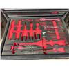 Image 6 : L2 - JTC Mechanics rolling tool box w/ misc. tools