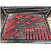 Image 4 : L2 - JTC Mechanics rolling tool box w/ misc. tools