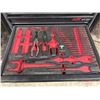 Image 5 : L2 - JTC Mechanics rolling tool box w/ misc. tools