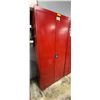 Image 2 : L2 - Sandusky steel storage cabinet w/ 4 shelves - 36x18x72"