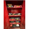Image 3 : L2 - Sandusky steel storage cabinet w/ 4 shelves - 36x18x72"