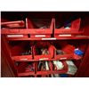 Image 3 : L2 - Contents of cabinet including grease gun, OEM Tesla hardware, misc. tools, etc.