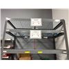 Image 2 : L2 - Adjustable steel storage rack  w/ mesh decking- 60x31x96"