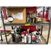 Image 1 : L2 - 2 Shelves - AC flush solvents, Wurth cleaning aerosols, spray paint, filters, etc.