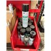 Image 2 : L2 - Shelf - Simple green industrial cleaner, elastic sealant, AC flush solvent, etc.