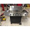 Image 1 : L2 - Nexgrill stainless steel BBQ w/ propane tank - Missing side burner lid