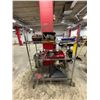 Image 1 : L2 - Wire steel rolling rack w/ tilted shelves - 48x24x70"