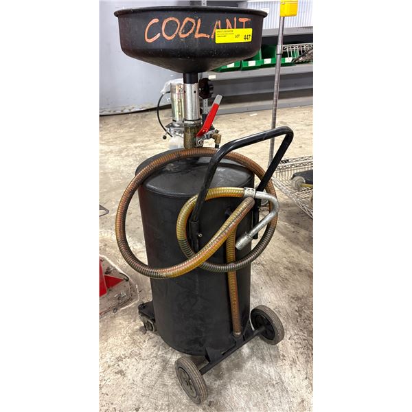L2 - Northwave Fleet Supplies telescoping oil drain pan on wheels