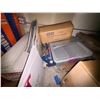 Image 2 : L2 - BNIB cabinet, wire racking accessories, cardboard boxes, etc.