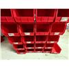 Image 4 : L2 - Group of Red Plastic Stacking Bins