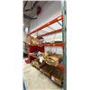 Image 1 : L2 - Steel Warehouse Racking - 2 Uprights / 6 Beams / Mesh Decking