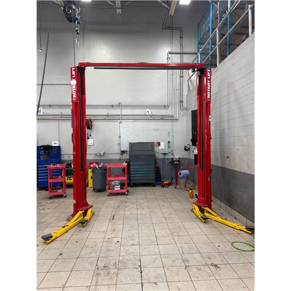 L3 - Rotary Lift 2 Post 7,000lb Car Hoist w/ Shockwave Technology System - Tested 