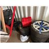 Image 1 : L1 - Large Group of New & Used Tires & Wheels - Misc. Sizes - Approx. x11pc