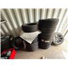 Image 1 : L1 - Large Group of New & Used Tires & Wheels - Misc. Sizes - Approx. x12pc