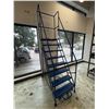 Image 2 : L2 - Canway rolling step ladder w/ handrails - 8 steps