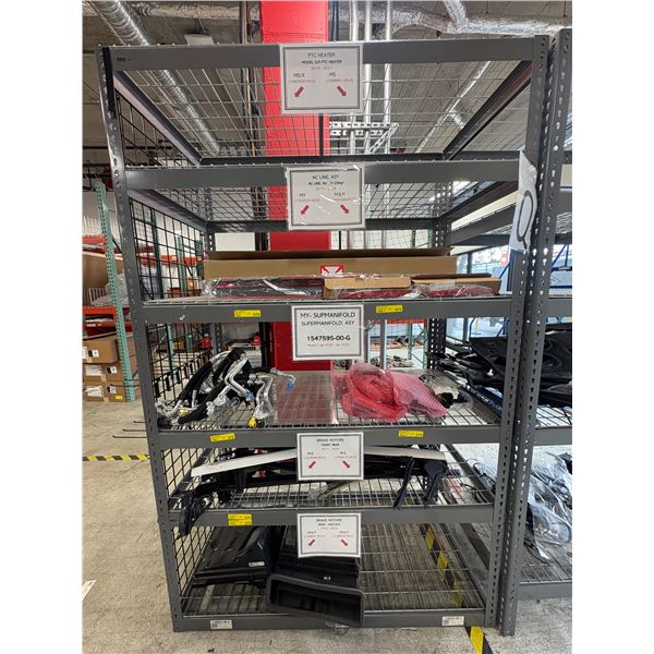 L2 - Adjustable steel warehouse racking - 60x30x96" - w/ mesh decking