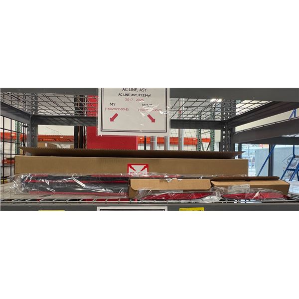 L2 - Shelf - Misc. BNIB OEM Tesla parts including trunk lights & reflectors