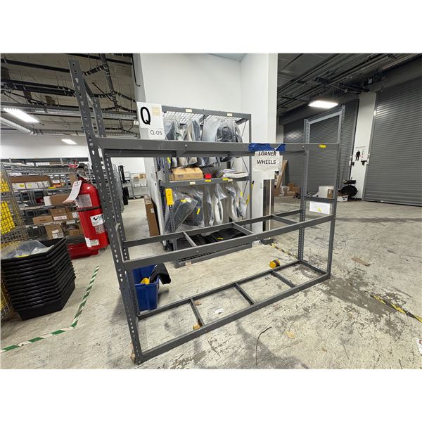 L2 - 2pc Adjustable tire racks - 8' & 5' Long