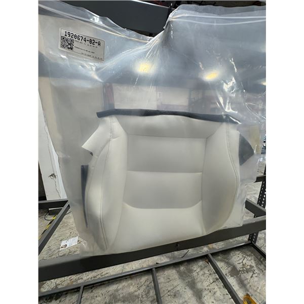 L2 - BNIB OEM Tesla Model 3 White RH Seat Cover - Part#:1920674-02-A