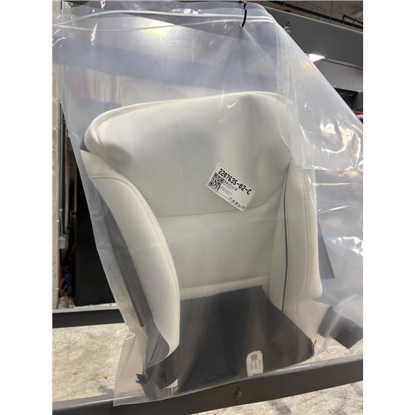 L2 - BNIB OEM Tesla White LH Seat Cover - Part#:2207635-02-C