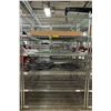 Image 1 : L2 - Steel rack & contents including Front & Rear windows, Cybertruck wheels covers, etc.