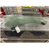 Image 3 : L2 - Steel rack & contents including Front & Rear windows, Cybertruck wheels covers, etc.