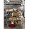 Image 1 : L2 - Steel Rack w/ Model S windshield assembly & misc. OEM Tesla bolts & hardware