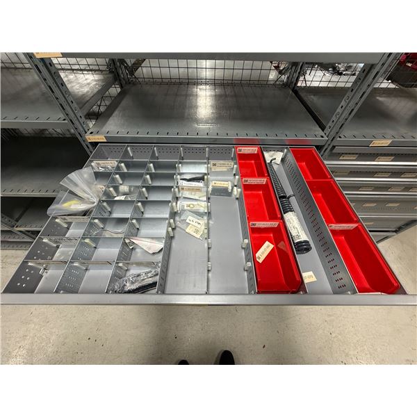 L2 - Drawer set contents of BNIB OEM Tesla Misc. parts & hardware