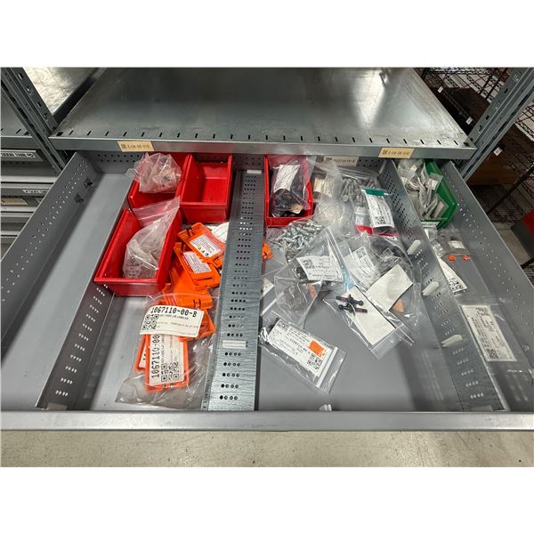 L2 - Drawer set contents of BNIB OEM Tesla Misc. parts & hardware