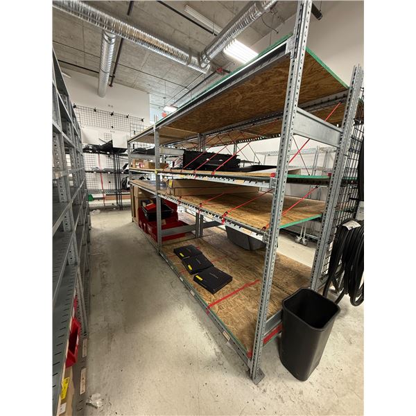 L2 - Adjustable steel racking  - 6 Shelves - 163x24x85"