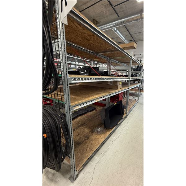L2 - Adjustable steel racking  - 6 Shelves - 163x24x85"