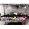 Image 2 : L2 - Rack w/ misc. OEM New Tesla parts including tail lights, seals, wood trim assembly, etc.