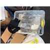 Image 3 : L2 - Large group of office equipment includes: Hi-Vis Vests, cables, heater,  keyboards