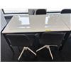 Image 1 : L2 - Modern Conference Room Set includes a Large Rectangular Table Paired with 4 Matching Designer C