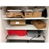 Image 3 : L2 - Kitchen Equipment Lot includes Commercial Storage Hardware, coffee maker, cleaning supplies, an