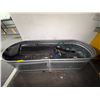 Image 1 : L2 - Galvanized Metal Stock Tank includes an assortment of automotive parts and hardware components