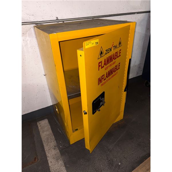 L2 - Zenith Yellow Safety Storage Cabinet for Flammable Materials