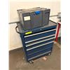 Image 1 : L2 - JTC Auto Tools Heavy-Duty Case and Blue Rolling Tool Cabinet includes: Wurth Aerosol Cans, Seal
