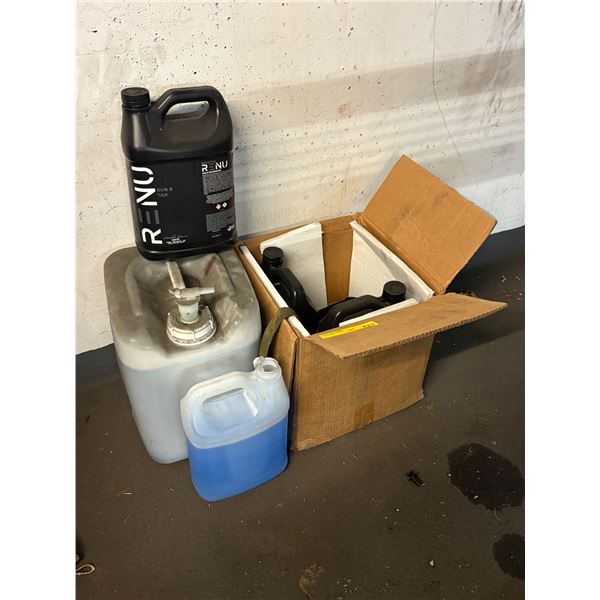 L2 - Automotive Detailing and Cleaning Chemical Lot includes Renu Bug & Tar Remover and Insta Finish