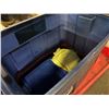 Image 3 : L2 - Red Plastic Rolling Utility Service Cart Loaded with Automotive Detailing Chemicals and Supplie