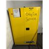 Image 1 : L2 - Justrite Yellow Safety Cabinet ONLY, Contents not included