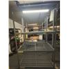 Image 1 : L2 - Heavy-Duty Industrial Metal Storage Racks with Wire Mesh Shelves - Bidder responsible for remov