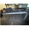 Image 2 : L2 - Heavy-Duty Industrial Metal Storage Racks with Wire Mesh Shelves - Bidder responsible for remov