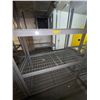 Image 2 : L2 - Heavy-Duty Industrial Metal Storage Racks with Wire Mesh Shelves - Bidder responsible for remov