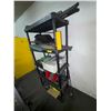 Image 1 : L2 -  Multi-Tier Plastic Utility Rack and Equipment Lot