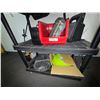 Image 4 : L2 -  Multi-Tier Plastic Utility Rack and Equipment Lot