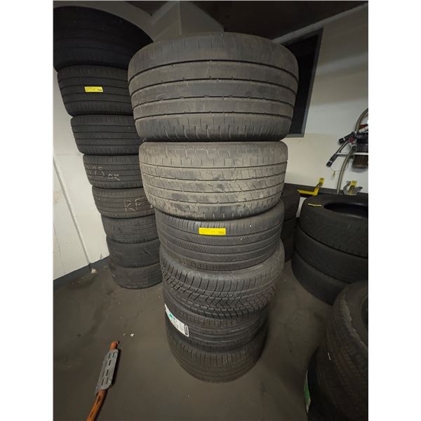 L2 - Lot of 6 Tesla Tires, Various sizes