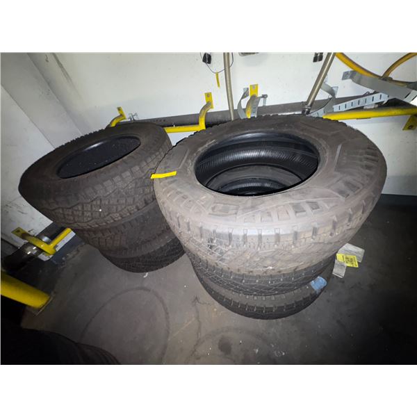 L2 - Lot of 6 Tesla Tires, Various sizes, including Cybertruck tire
